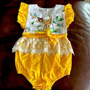 Bambi Romper size 100 (2t-3t)